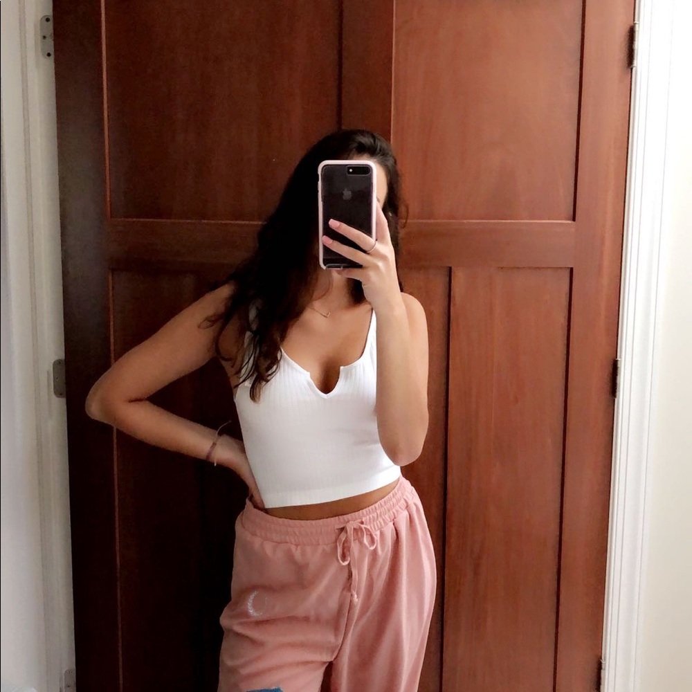 white tank top from AERO